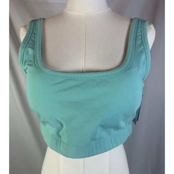 Joy Lab Other - JoyLab Women's Built In Jersey Sports Bra - Color Turquoise Green Size X-Large